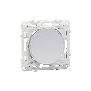 Tapa Ciega Odace Plata Schneider S530666