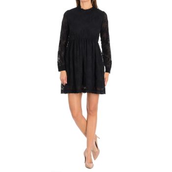 DESIGUAL - Vestido negro Lisa Mujer