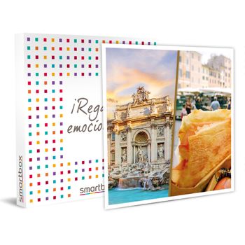 Caja Regalo Momentos Mágicos - Roma Deliciosa: 2 Noches Y Street Food Tour Para 2 Personas