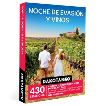 Caja Regalo Estancias - Noche De Evasión Y Vinos