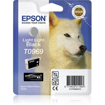 Epson - Husky Cartucho T0969 Gris Claro