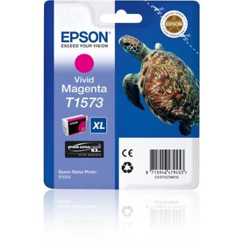 Epson - Turtle Cartucho T1573 Magenta Vivo