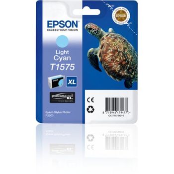 Epson - Turtle Cartucho T1575 Cian Claro