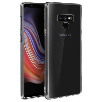 Carcasa Samsung Galaxy Note 9 Y Bordes Bumper Mocca - Transparente