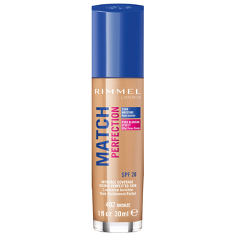 Rimmel London Base De Maquillaje Match Perfection Spf20 30 Ml