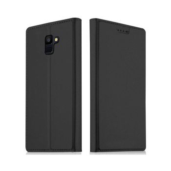 Akashi Funda Folio Negro Samsung Galaxy A6+