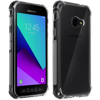 Carcasa Protectora Bumper Akashi Para Samsung Galaxy Xcover 4 / 4s – Transp