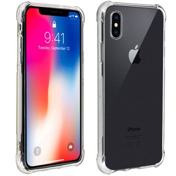 Carcasa Protectora Iphone X / Iphone Xs Akashi Esquinas Reforzadas - Transp.