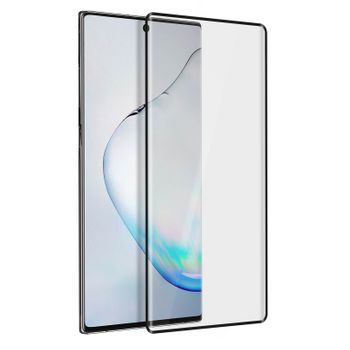 Akashi Samsung Galaxy Note 10 Cristal Templado Curvo – Bordes Negros