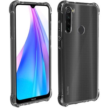 Carcasa Xiaomi Redmi Note 8t/8 Flexible Esquinas Reforzadas Akashi - Transp