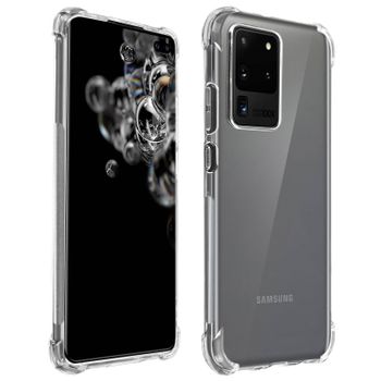 Carcasa Protectora Bumper Akashi Para Samsung Galaxy S20 Ultra – Transparente
