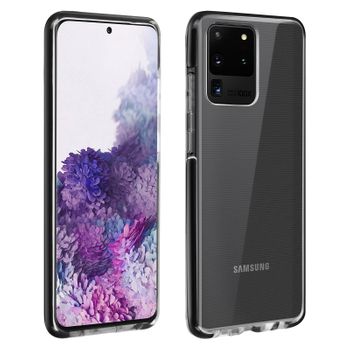 Carcasa Samsung Galaxy S20 Ultra Flexible Esquinas Reforzadas Akashi - Negro