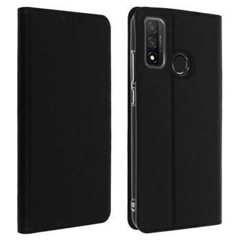 Funda Huawei P Smart 2020 Cartera F. Soporte Rígida Akashi – Negro