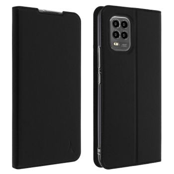 Funda Xiaomi Mi 10 Lite Cartera F. Soporte Rígida Akashi – Negro