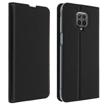 Funda Xiaomi Redmi Note 9s / 9 Pro/9 Pro Max Cartera F. Soporte Akashi – Negro