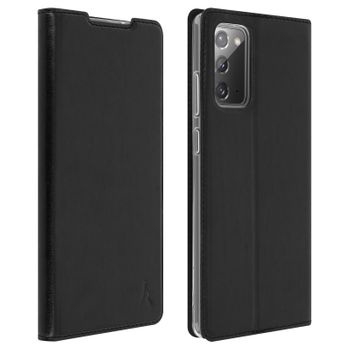 Funda Samsung Galaxy Note 20 Cartera F. Soporte Rígida Akashi – Negro