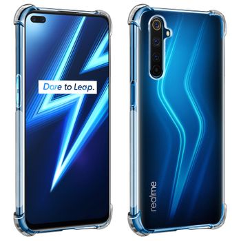 Carcasa Protectora Realme 6 Pro De Silicona Flexible, Akashi – Invisible