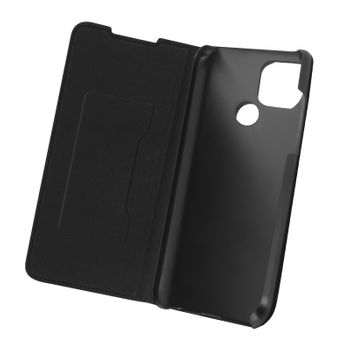 Funda Oppo A15 Tarjetero Soporte Vídeo Akashi Negro