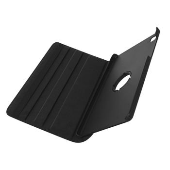 Funda Samsung Galaxy Tab A7 Lite Solapa Soporte Giratorio 360º Akashi Negro