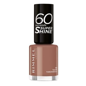 Pintaúñas 60 Seconds Super Shine Rimmel London Nº 101 (8 Ml) (8 Ml)