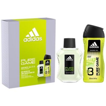 Adidas Pure Game Eau De Toilette 100 Ml + Gel De Ducha 250 Ml