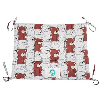 Cama Para Mascotas, Perros, Gatos Con Acolchado Grueso Y Cómodo 60x70x10cm Estampado Gris