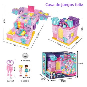 La Casa De Muñecas De Casa De Juegos Feliz