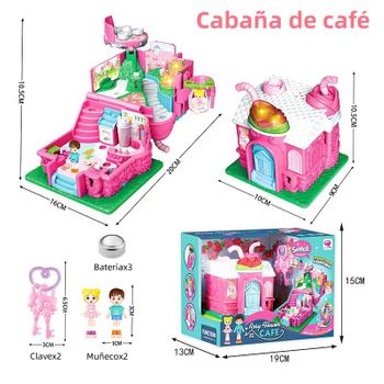 La Casa De Muñecas De Cabaña De Café