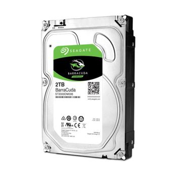 Seagate 3.5" Disco Duro 2tb Barracuda St2000dm006 7200rpm 64mb 6gb/s