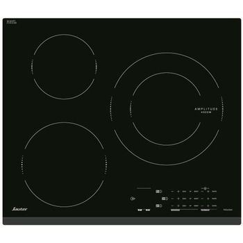 placa de inducción 60cm 4 fuegos 7200w - spi1106b - sauter 