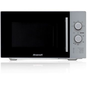 Brandt Sm 2602s Microondas Monofuncional Plateado - 26 L - 900 W - Independiente