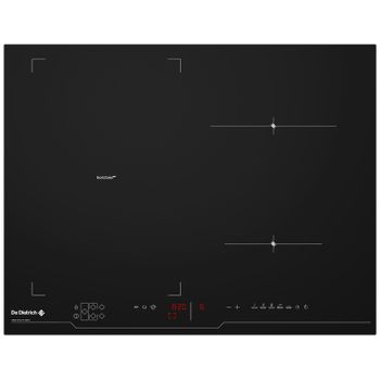 De Dietrich Placa De Inducción 65cm 4 Fuegos 7400w Negro - Dti1043b