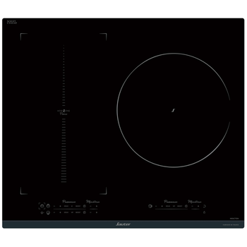 placa de inducción 60cm 4 fuegos 7200w - spi1106b - sauter 