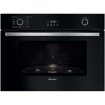 HORNO COMPACTO EAS ELECTRIC EMV48DTN 8 funciones 45 cm Cristal Negro