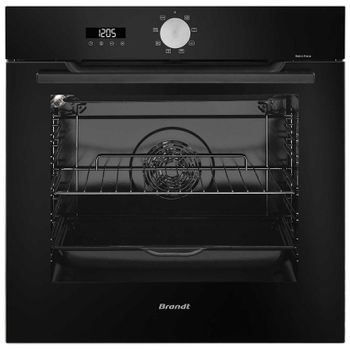 Brandt Horno Multifunción Empotrable 73l 60cm Pirólisis Negro - Bop7534b