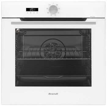 Brandt Horno Multifunción Empotrable 73l 60cm A+ Pirólisis Blanco - Bop7534w