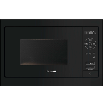 Brandt Solo Microondas Empotrable 26l 900w Negro - Bms7120b