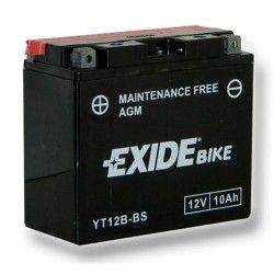 Batería Exide Agm Moto Yt12b-bs 12v. 10ah.