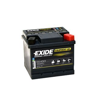 Bateria Exide Gel Es450 12v - 40ah - 280a. 207x175x175