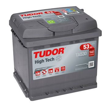 Batería Tudor Ta530 - 53ah 12v 540a. 207x175x190