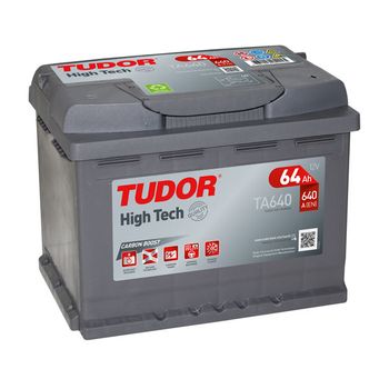 Bateria Tudor Ta640 - 64ah 12v 640a. 242x175x190