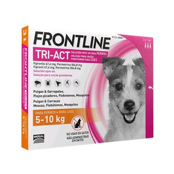 Frontline Tri-act 5-10kg 3 Pipetas