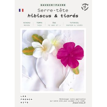 Caja De Papel De Bricolaje - Diadema De Flores Exóticas