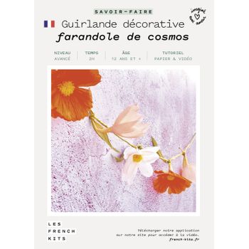 Caja De Papel De Bricolaje - Guirnalda Floral Decorativa
