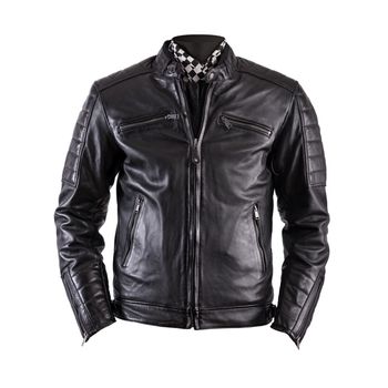 Chaqueta De Moto Helstons Cruiser Rag Cuero N