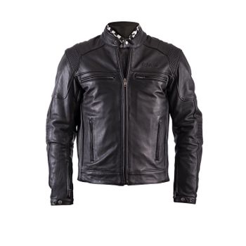 Chaqueta De Moto Helstons Trust Plain Cuero N