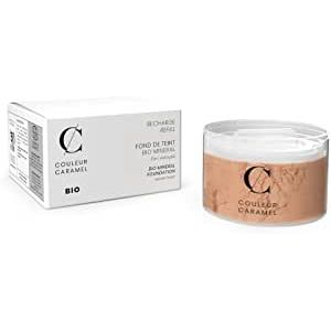 Caramel Mineral Base De Maquillaje N�25 Beige Naranja Recarga 1un