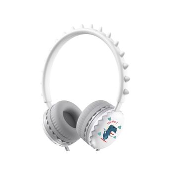 Auriculares Infantiles Con Cable De 3,5 Mm Dino Edition