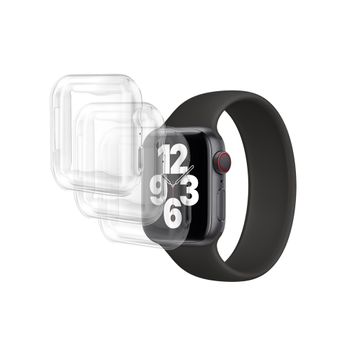 Pack De 3 Fundas Para Apple Watch 44mm Protección Integral Tpu