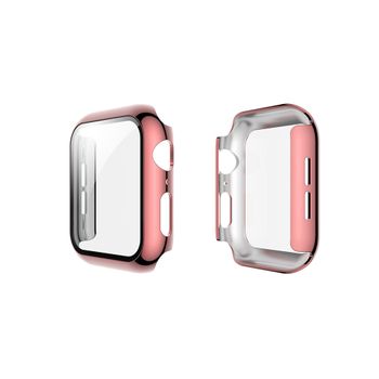 Funda Para Apple Watch 38mm Protección Integral Con Cristal Templado
